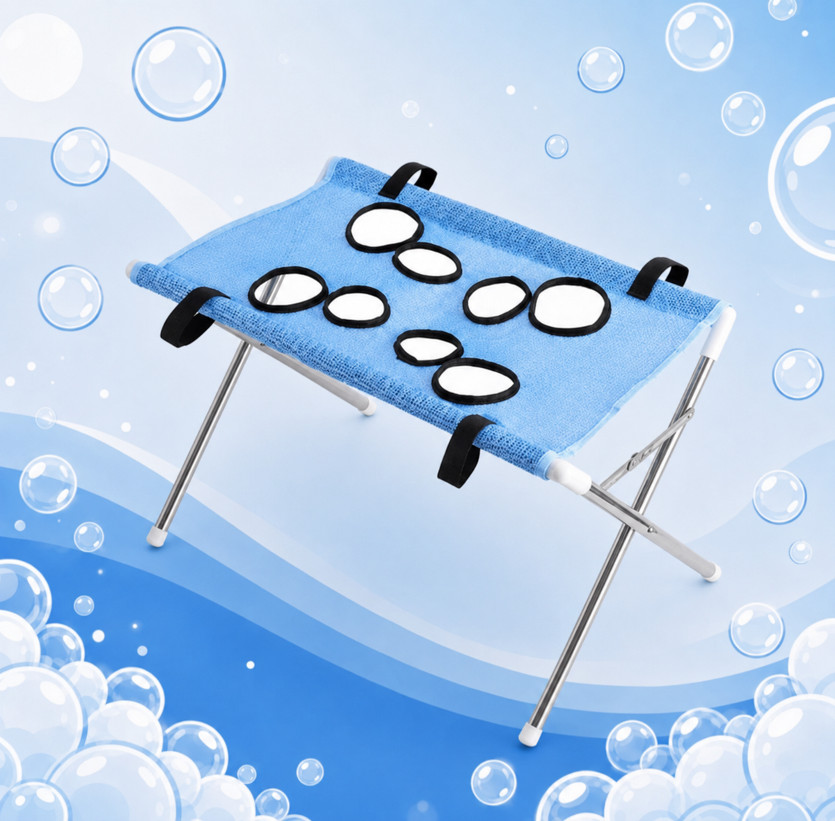 FreshPaws™- Foldable Pet Bathing Stand