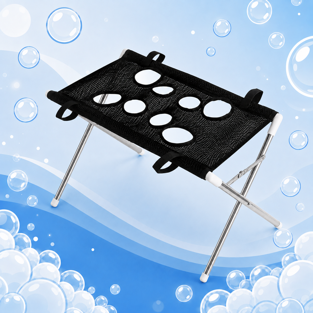 FreshPaws™- Foldable Pet Bathing Stand